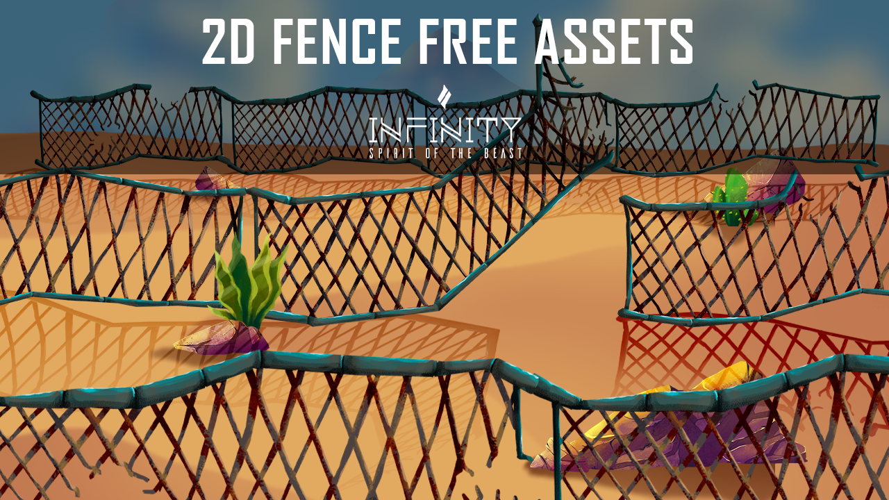 2D Fences FREE Assets