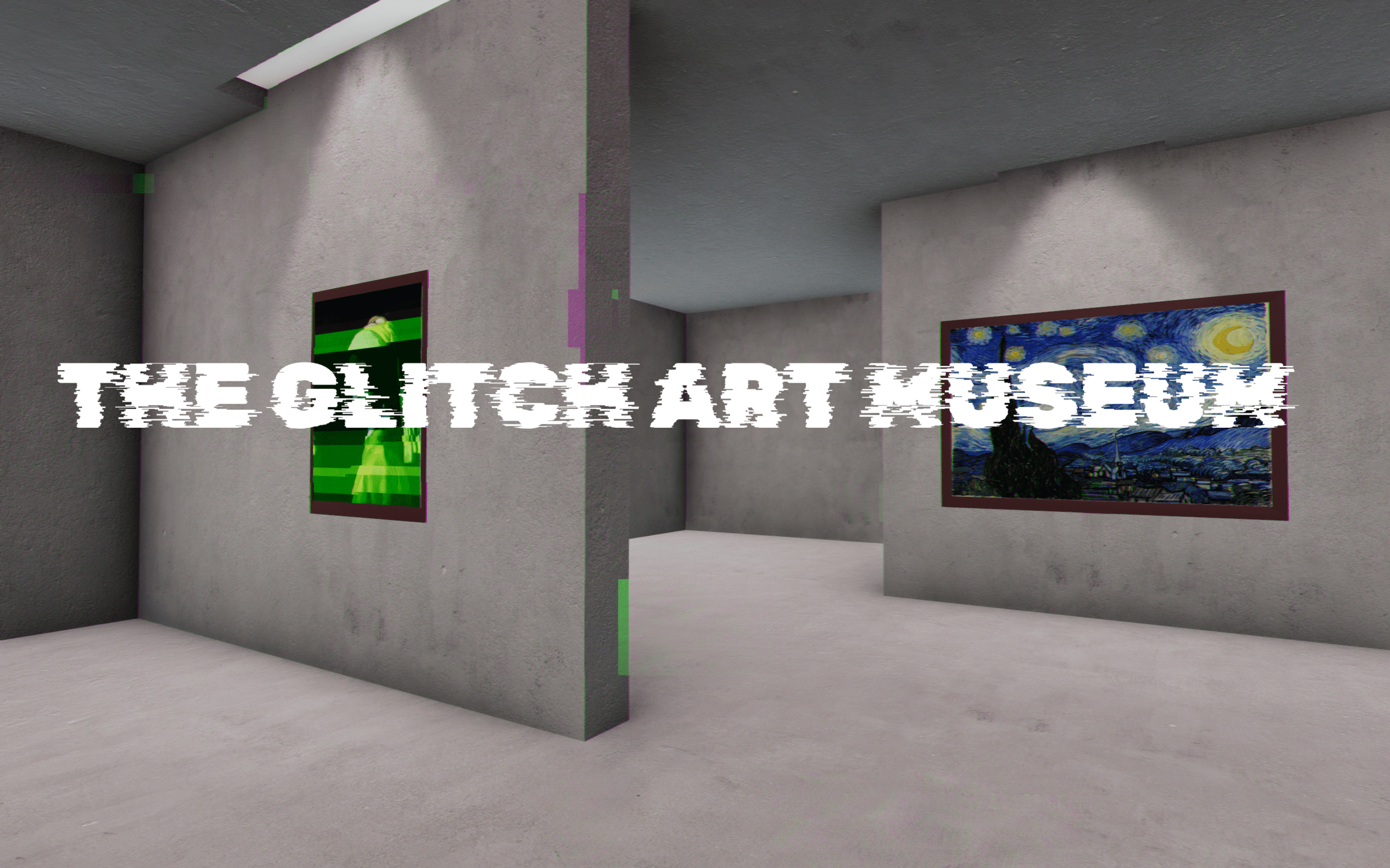 Cover image for The Glitch Art Museum