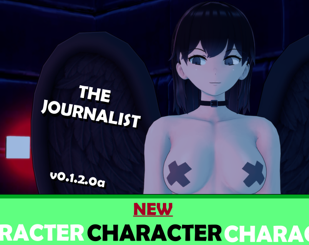 Cover art for The Journalist by Nutty Games Studio — adult visual novel