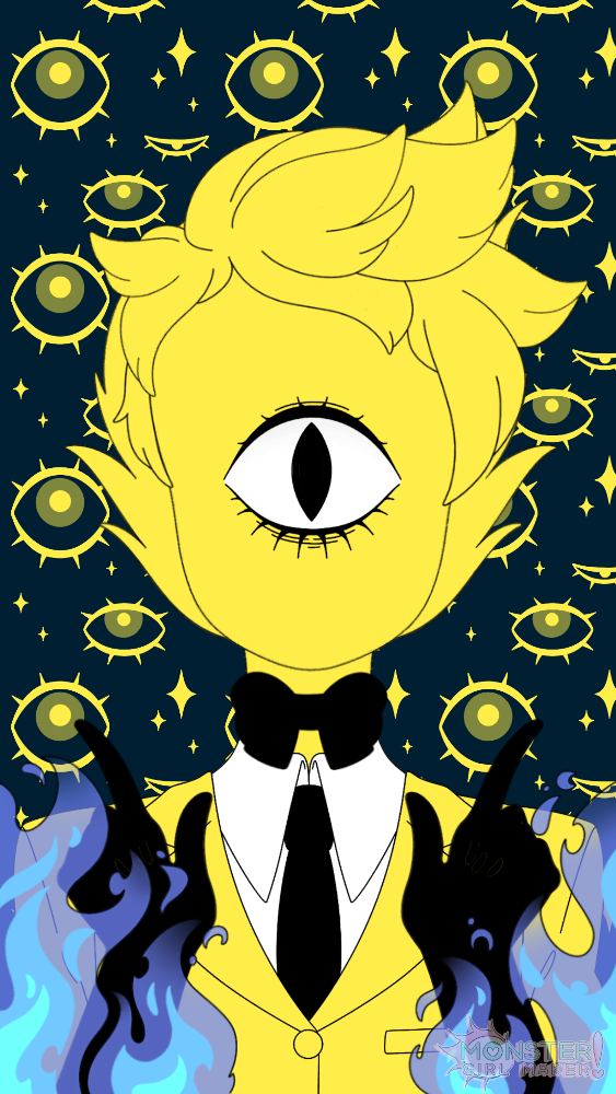 this is supposed to be Bill Cipher btw