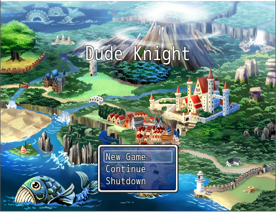 Cover image for Dude Knight