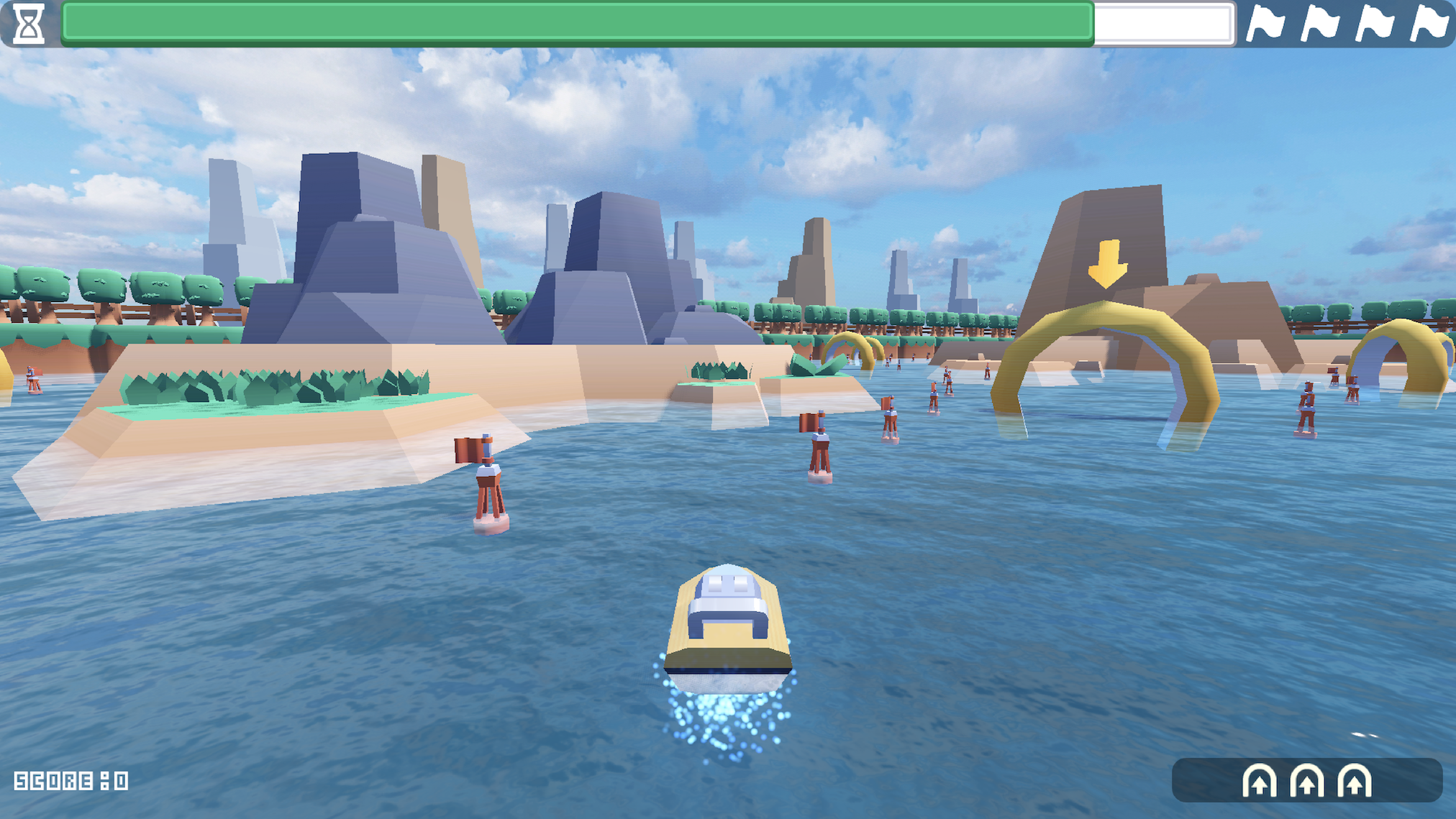 Tiny Boat Race