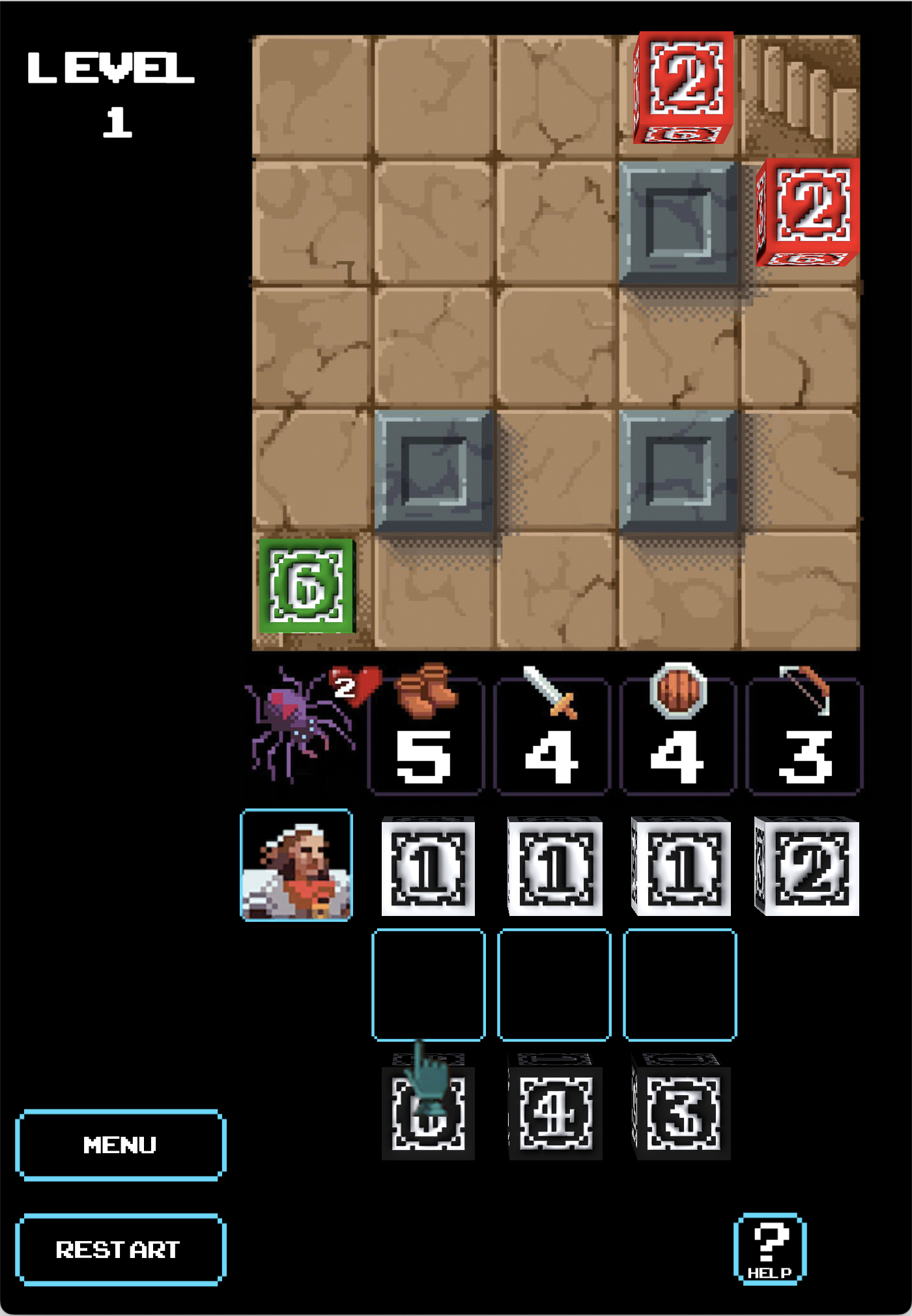 Cover image for One Card Dungeon