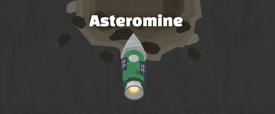 Asteromine (A game on a business card)