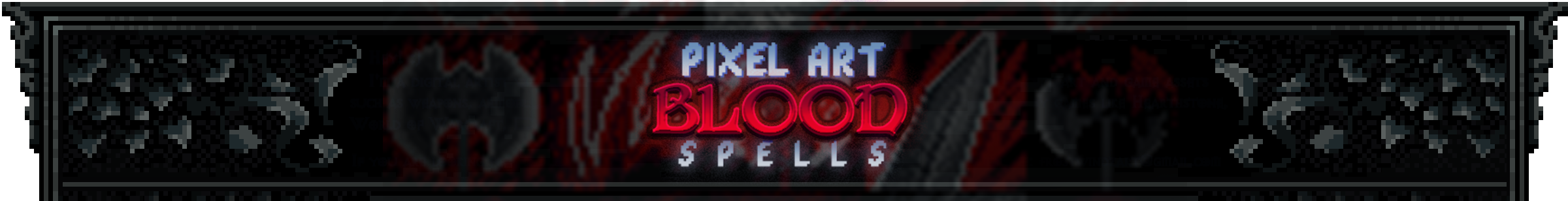 Pixel Art Skill Icons - Blood Knight