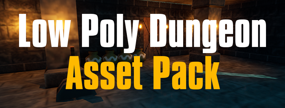 N64 Style - Low Poly Modular Dungeon Asset Pack