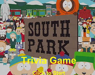 South Park Trivia Game