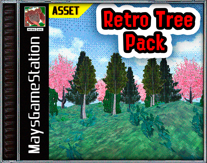 Retro PSX Style Tree Pack