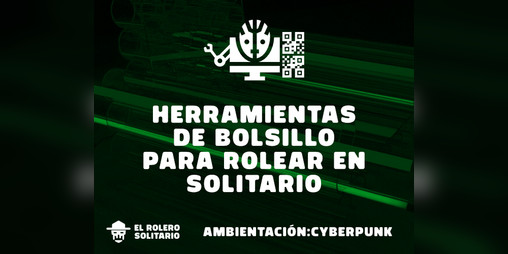 Cover image for Tablas aleatorias de bolsillo para rol en solitario - Cyberpunk