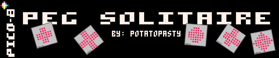 Peg Solitaire for Pico-8