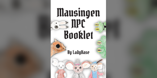 Cover image for Mausritter: Mausingen NPC Booklet English