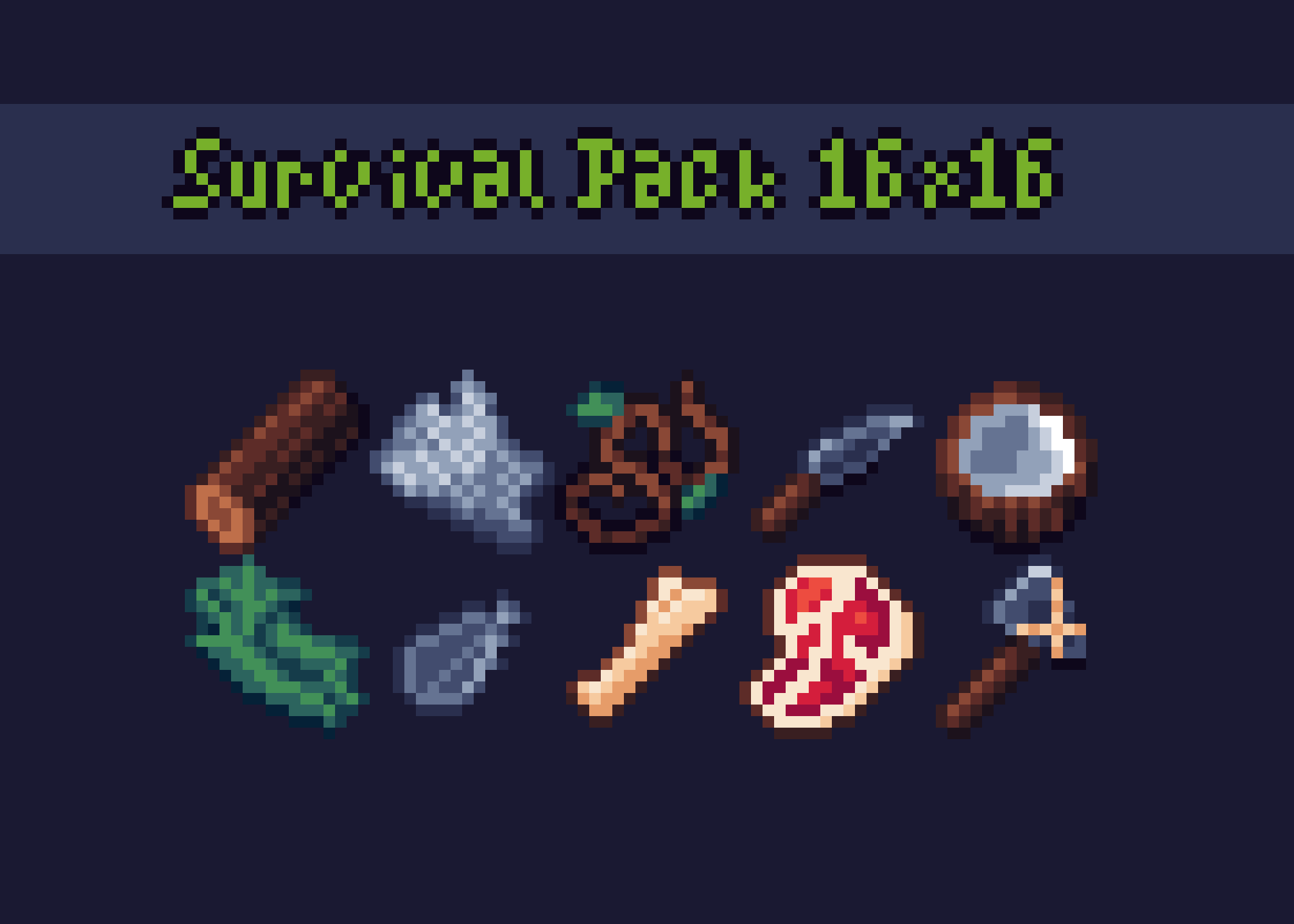 Survival Pack 16x16