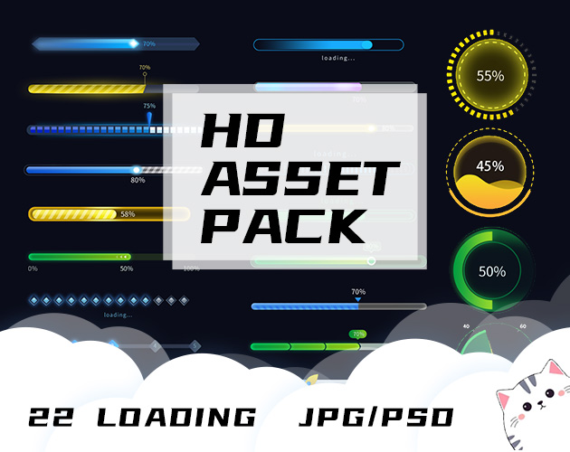 Loading Progress Bar 22 By Claireart