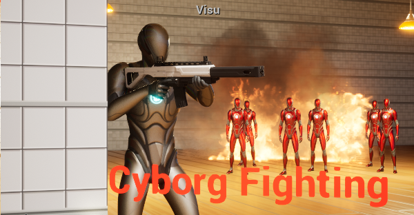 Fighting cyborg