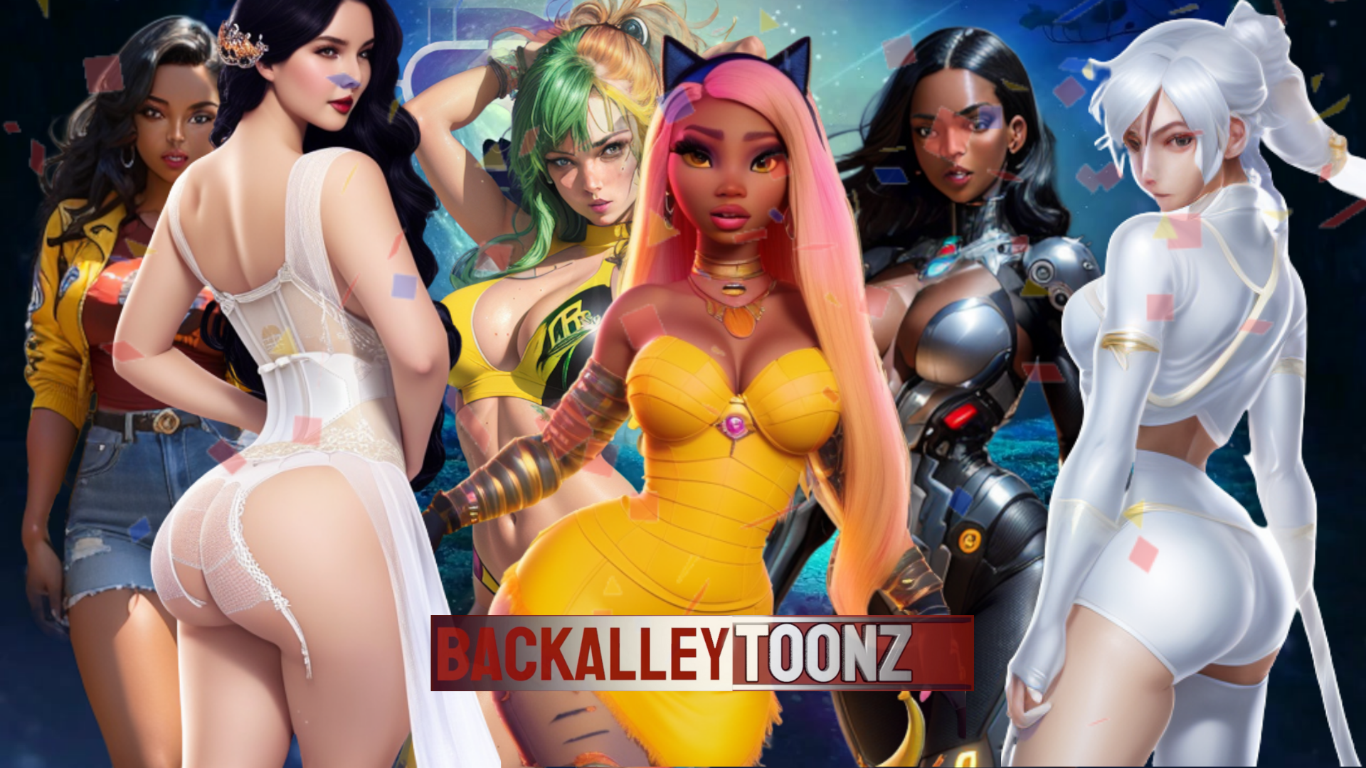 Cover image for Anime Hot Girls 1
