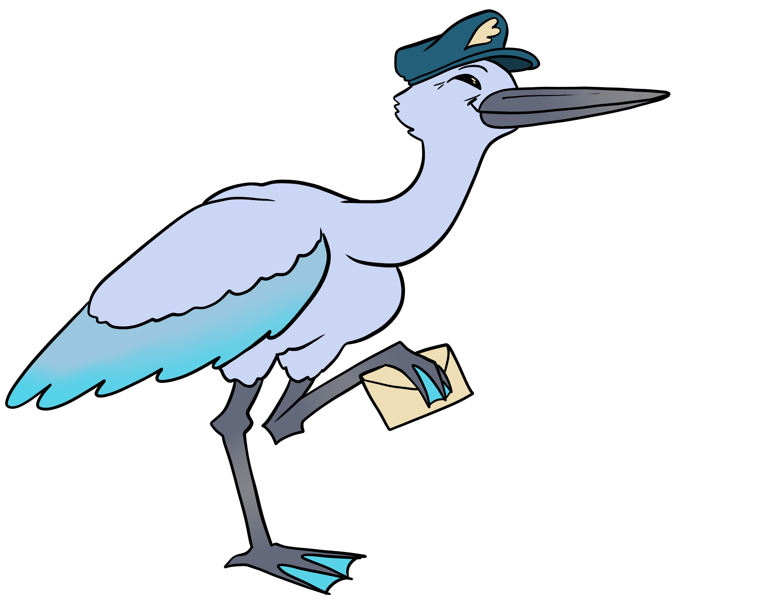 Stork concept art by cosmignon