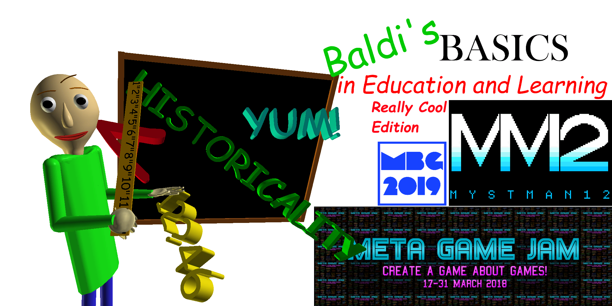 Baldi's Basics (Really Cool Edition - 1.4.1 Re-completion Update)