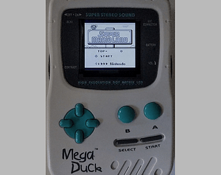 Mega Duck patch for Super Mario Land (Game Boy)