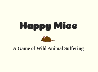 Cover image for Happy Mice