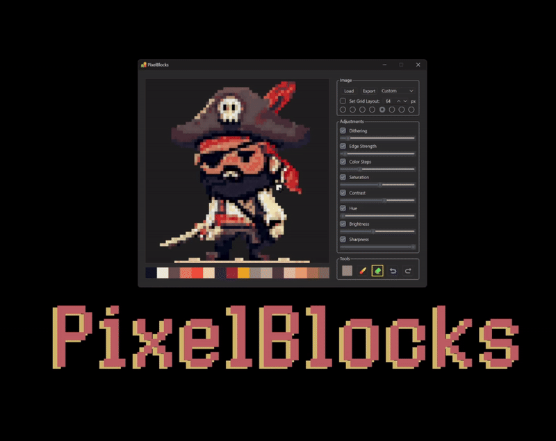 PixelBlocks by Bukkbeek for Ultimate 300 Bundle Submissions - itch.io