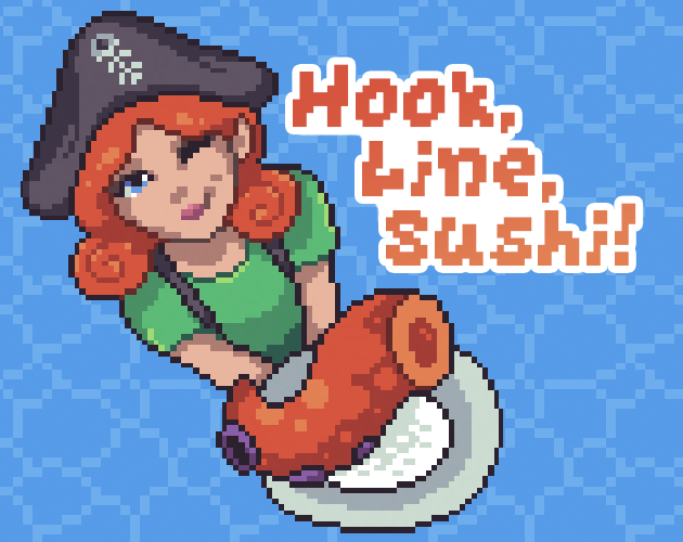 Cover image for Hook, Line, and Sushi!