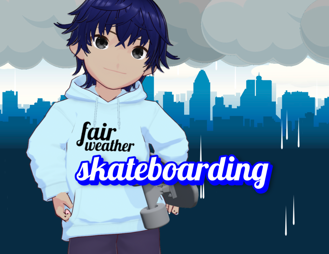 fair weather skateboarding