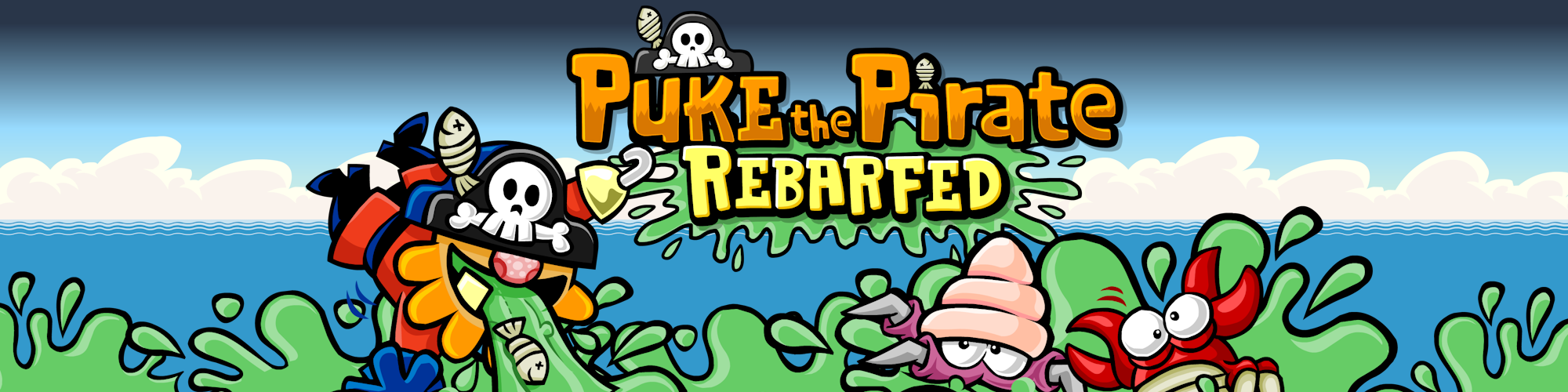 Puke the Pirate: Rebarfed