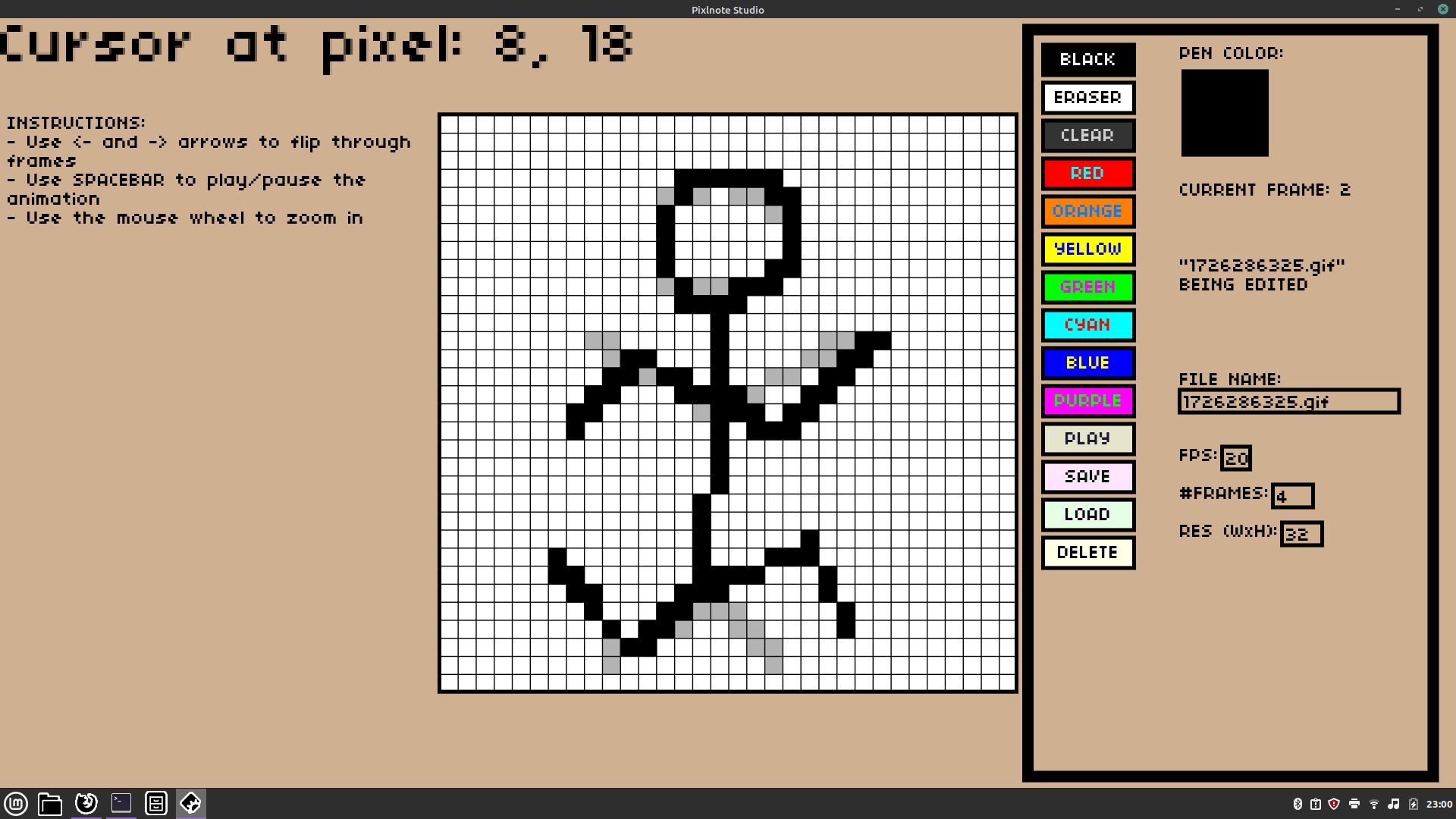 Pixel Editor Window