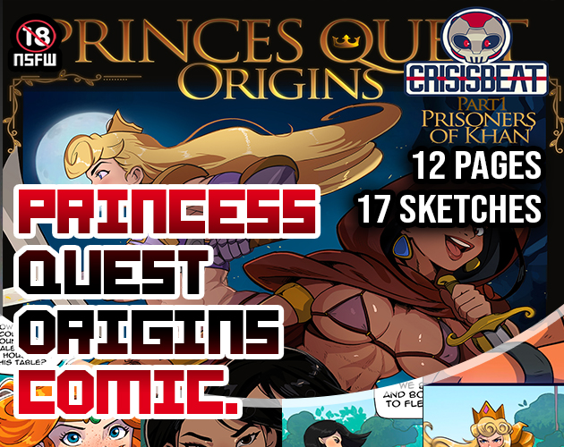 Princess Quest Origins Comic by CRISISBEAT