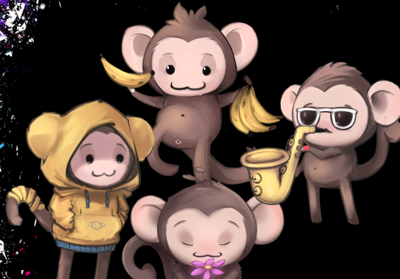 A Totally Normal Game About Cute Monkeys