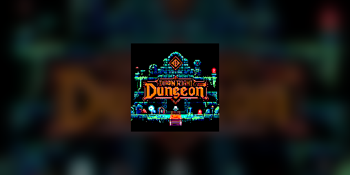 Cover image for DownRight Dungeon - ( PICO-1K Jam 2024)