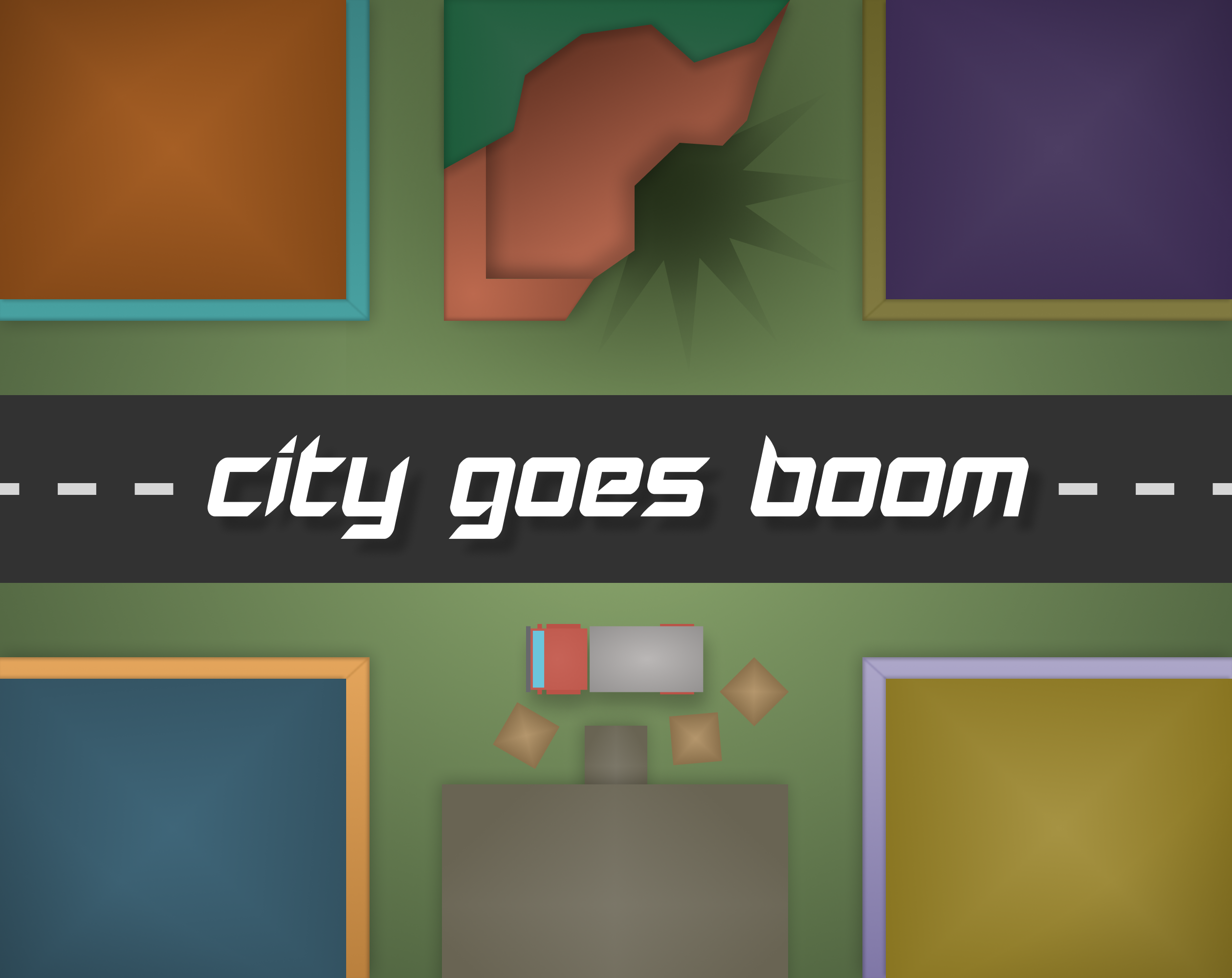 City goes boom