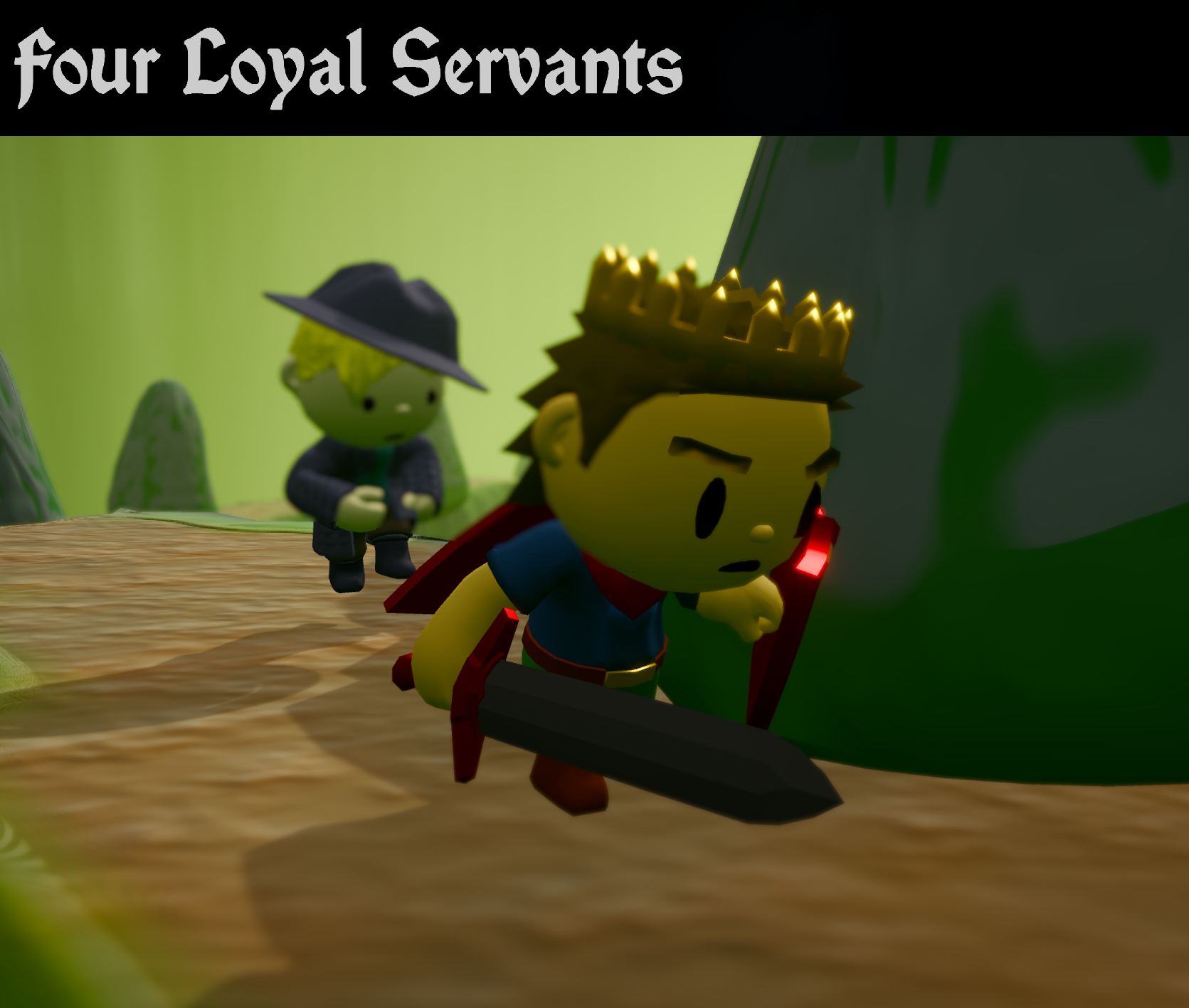 Cover image for Four Loyal Servants