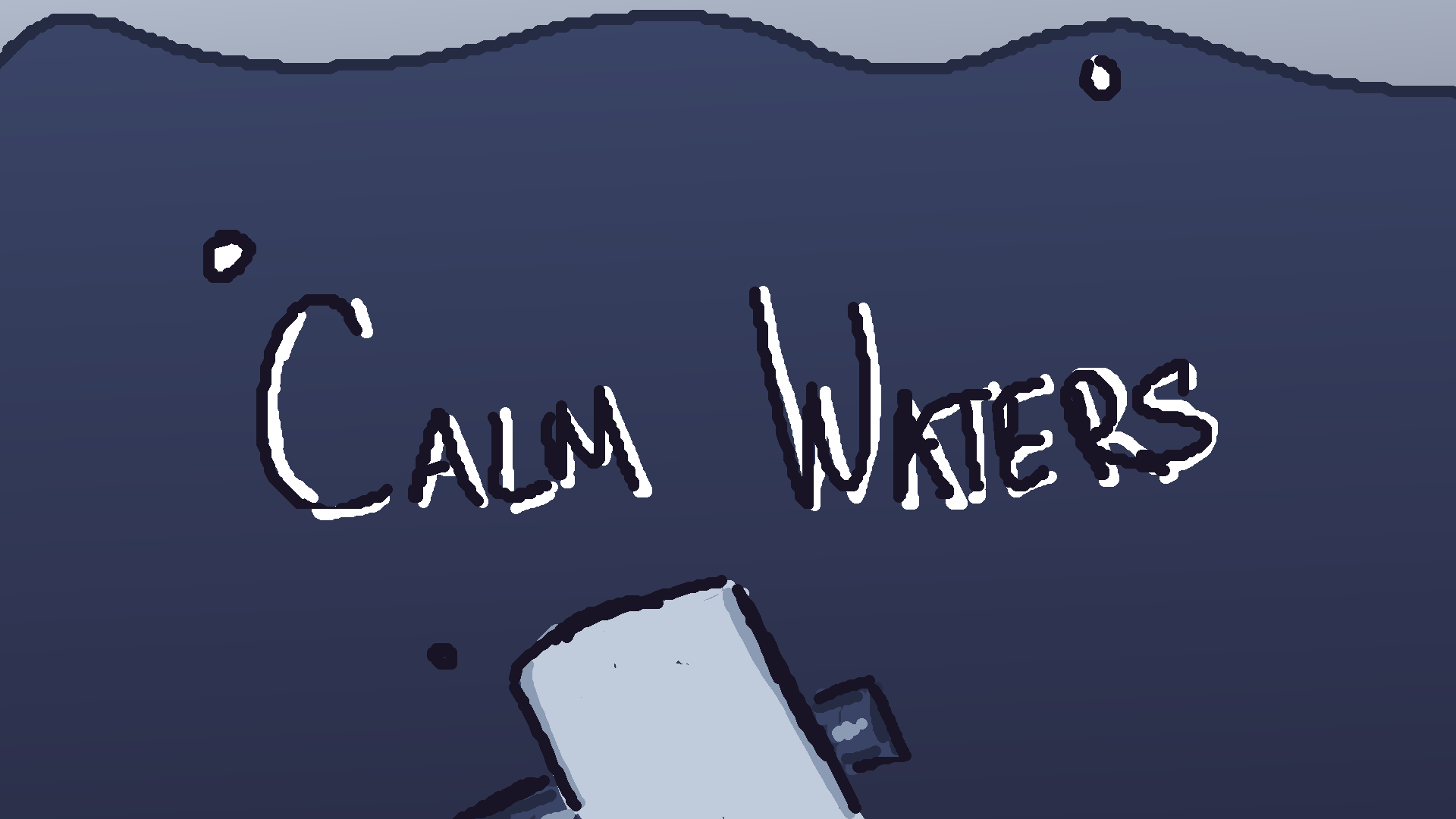 Anything but calming waters