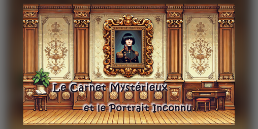 Cover image for 📖 Le Carnet Mystérieux et le portrait inconnu 🖼