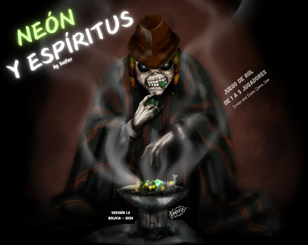 Cover image for NEÓN Y ESPÍRITUS