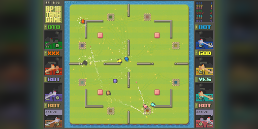 Cover image for 8-Player 1-Button Tank Game Demo