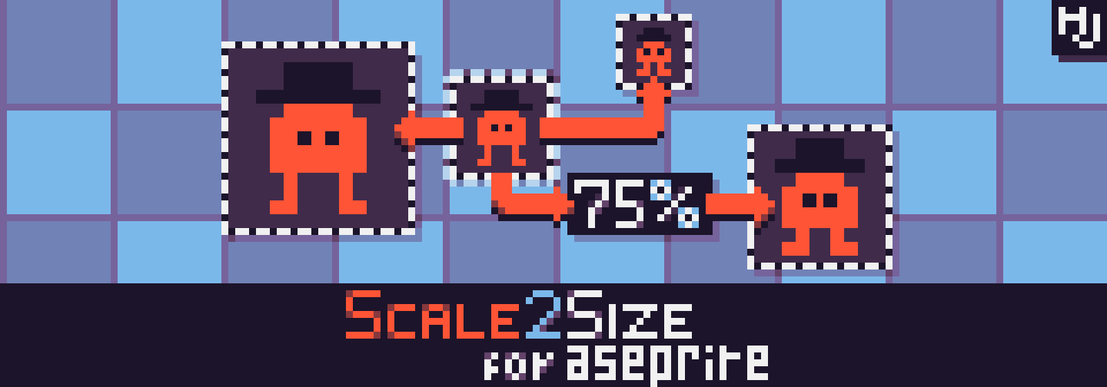 Scale2Size for Aseprite