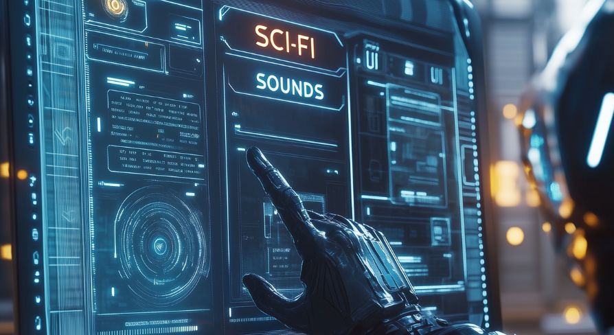 Sci-Fi UI and Button Sound Effects Pack