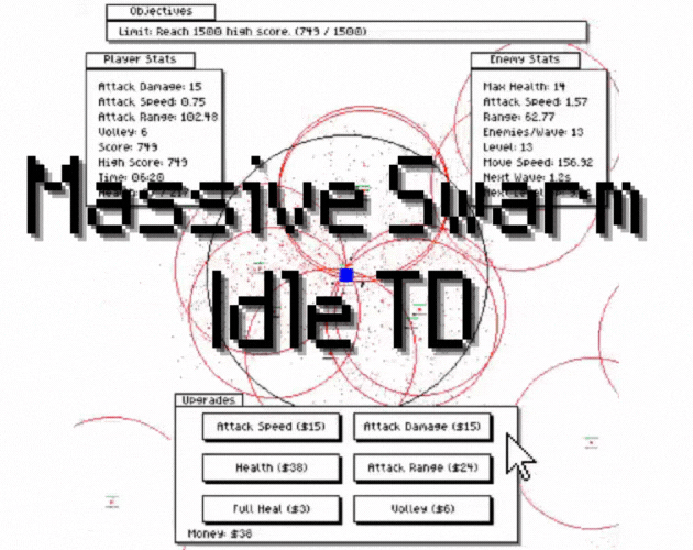 Massive Swarm Idle TD