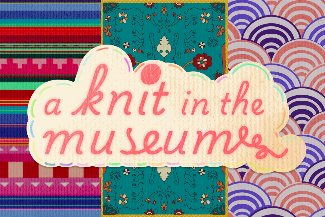 A knit in the museum 🧶