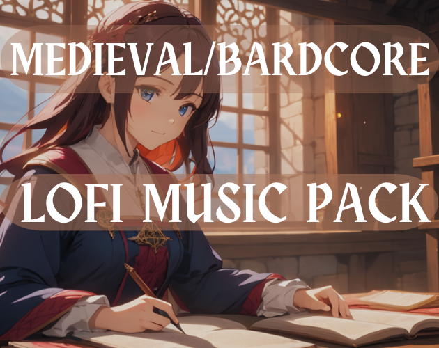 Medieval/Bardcore Lofi Music Pack