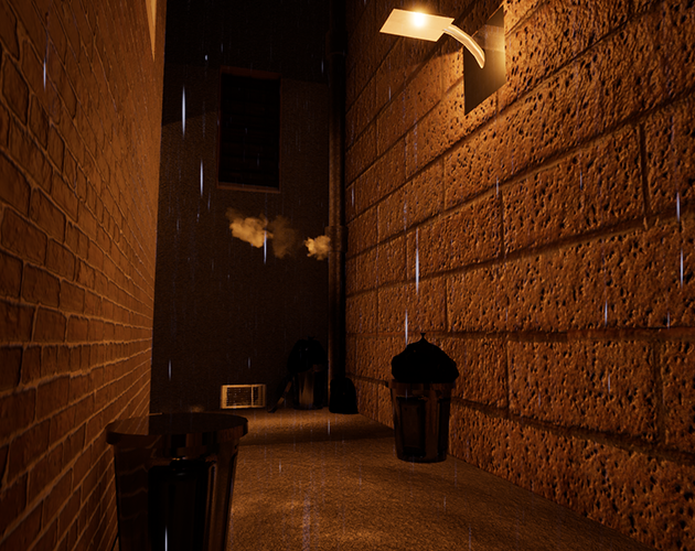 Alleyway At Night By Harrisondayhew