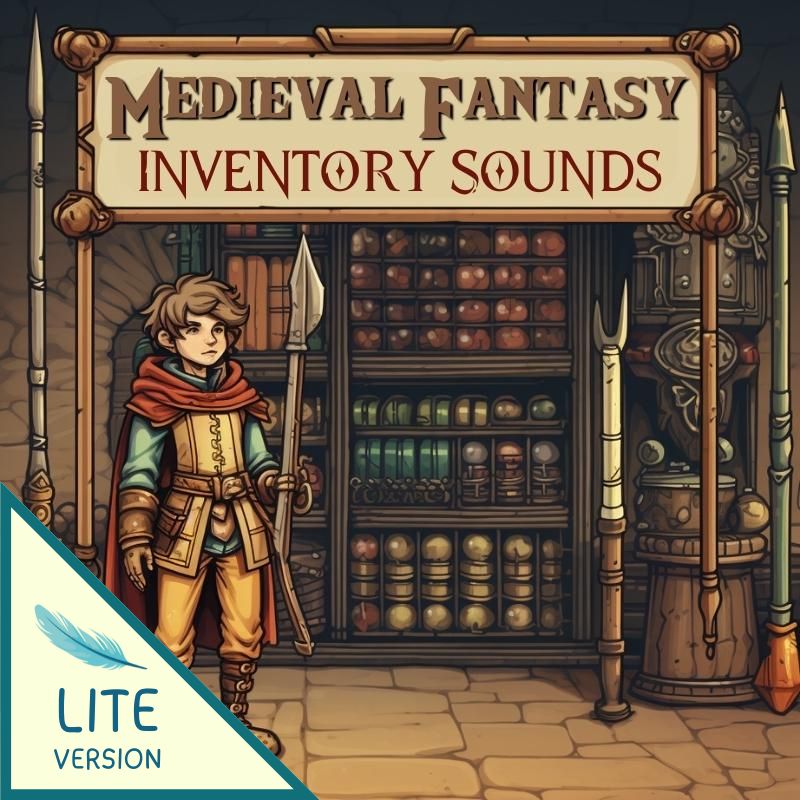 Medieval Fantasy Inventory Item Sounds Lite