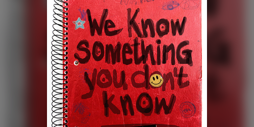 Cover image for We Know Something You Don't Know
