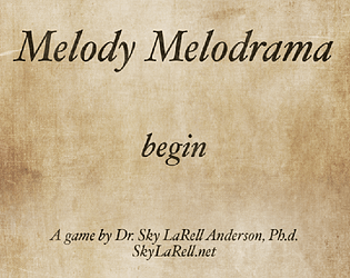 Melody Melodrama: Tutorial Practice Project: chronicchloe