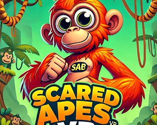 Scared apes V.R