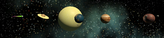 Solar System Test Game