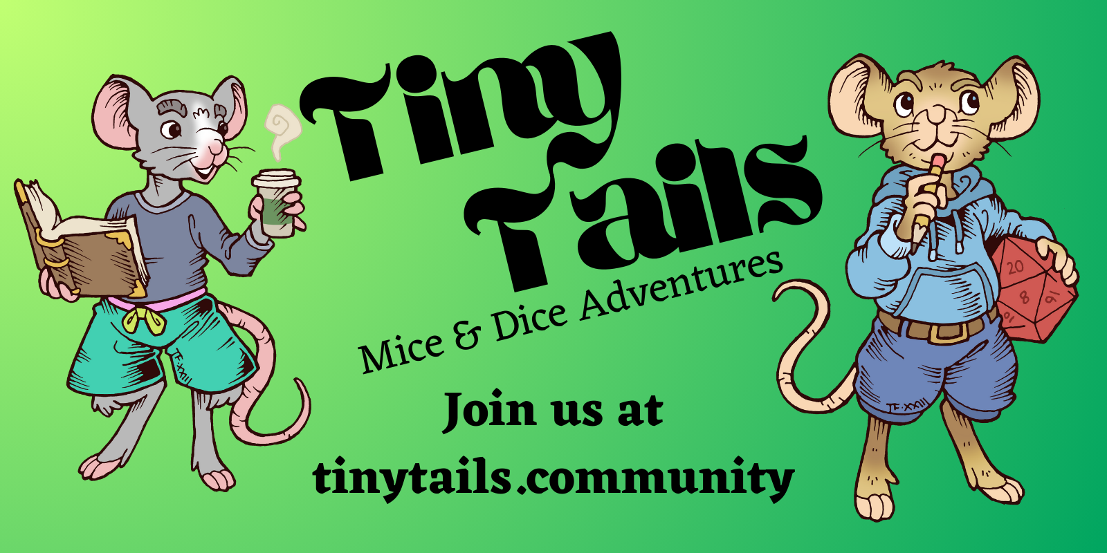 Join tinytails.community