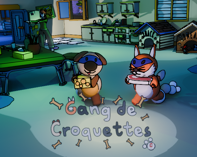 Cover image for Gang de croquettes